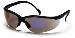 PYRAMEX VENTURE 2 BLK FRAME BLUE MIRROR - Safety Glasses